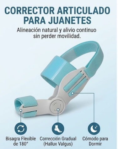 Corrector de Juanetes Ajustable | Alivio y Comodidad