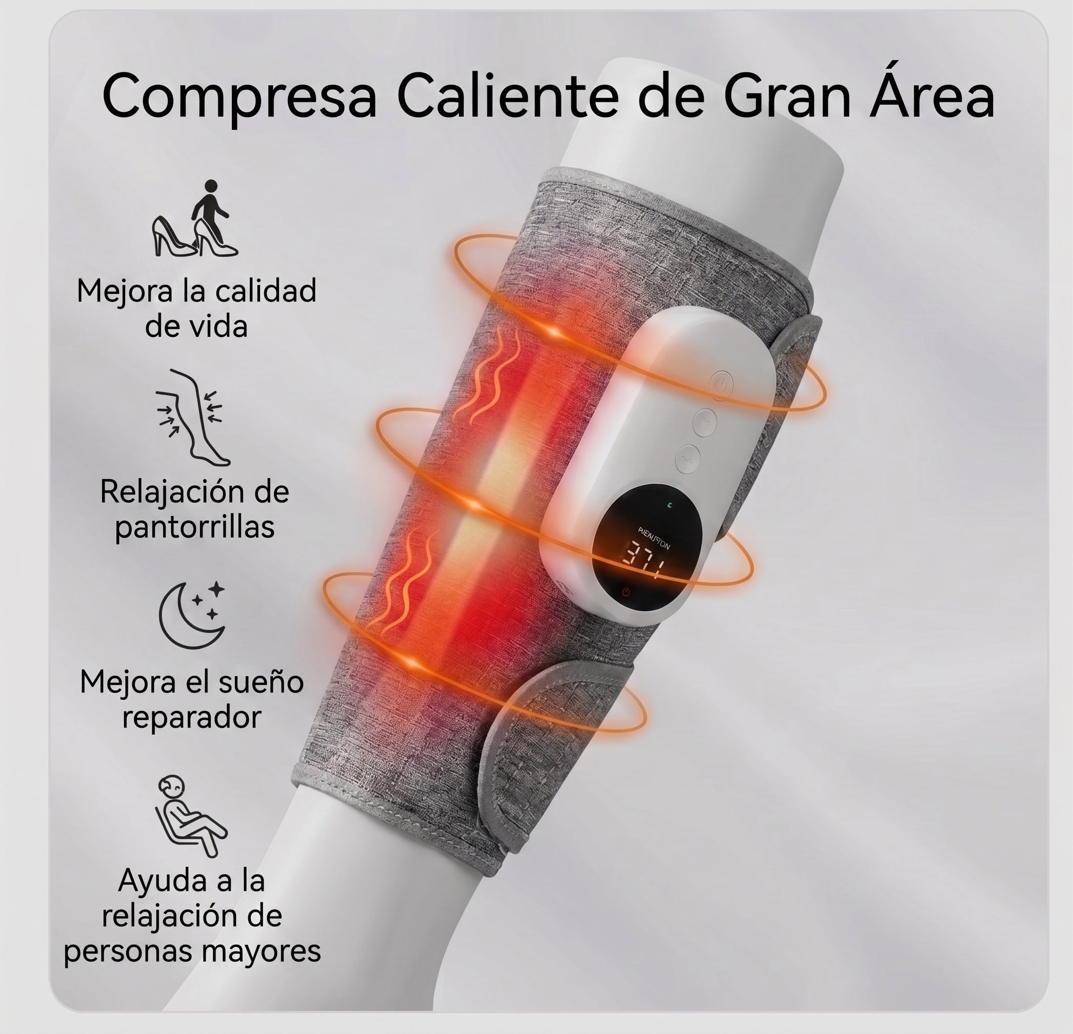 Masajeador de pantorrilla para circulación y alivio del dolor 1 unidad