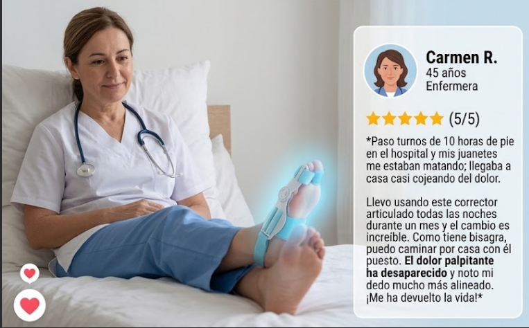 Corrector de Juanetes Ajustable | Alivio y Comodidad