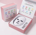 Mascarilla LED Facial Inalámbrica de Terapia de Luz