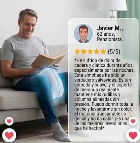Almohada Ortopédica para Piernas | Descanso y Confort