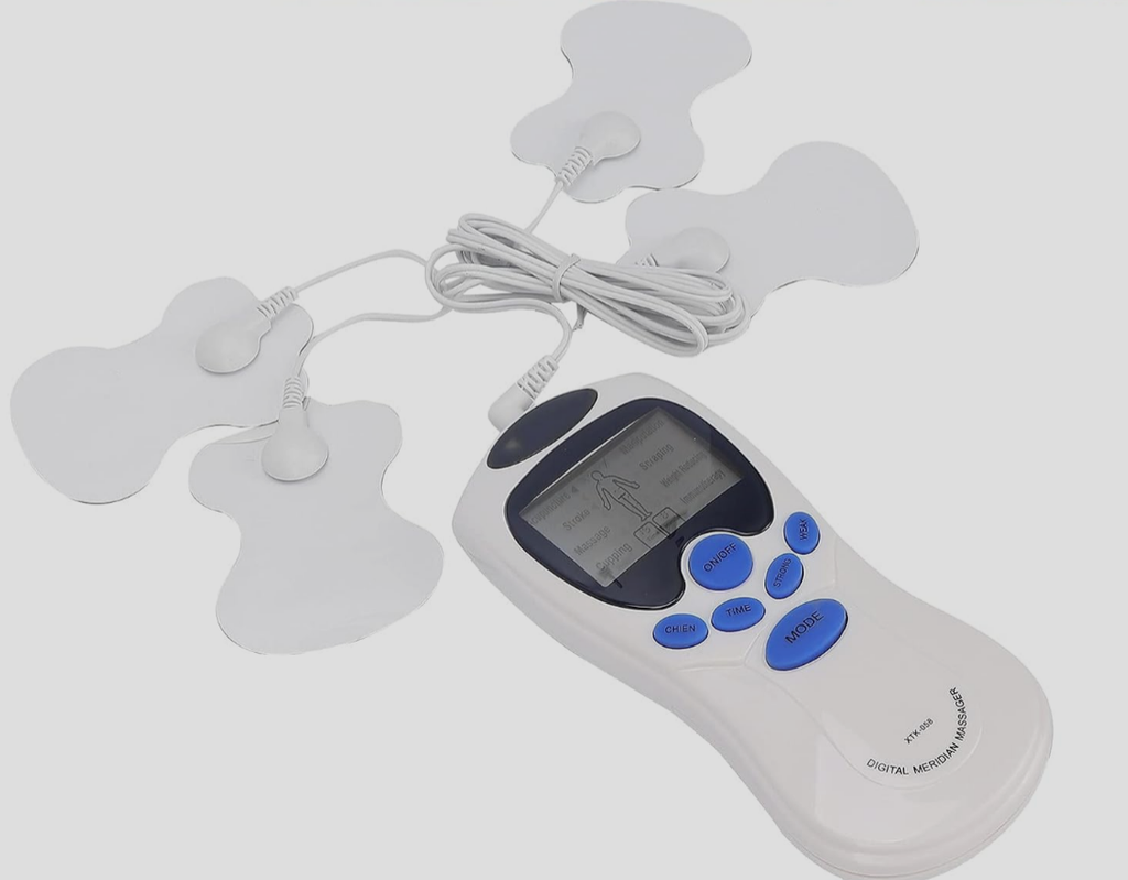 Estimulador Muscular Eléctrico con Electrodos | Masaje