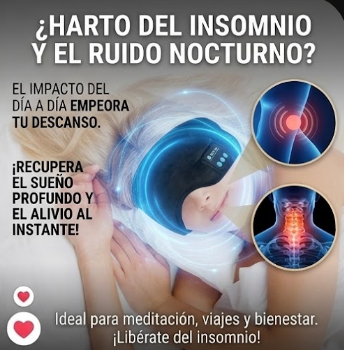 Antifaz Bluetooth para Dormir con Altavoces Integrados